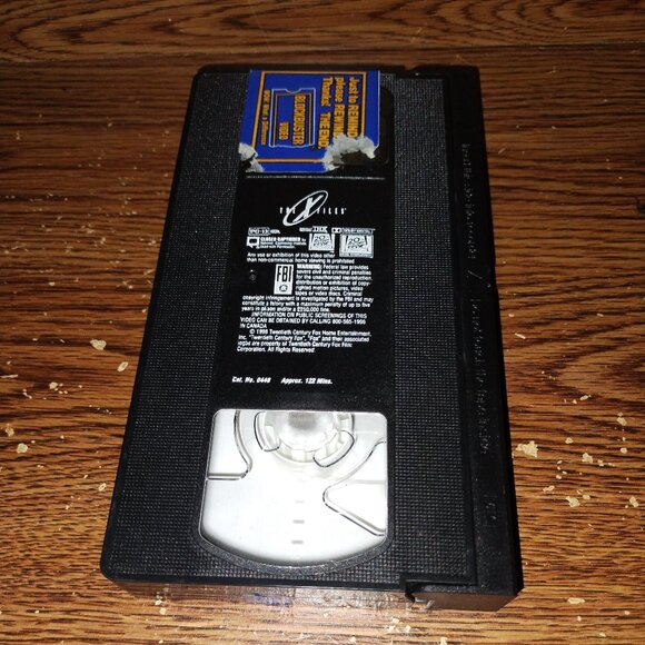The X-Files (VHS, 1998, 20th Century Fox) David Duchoovmy Gillian Anderson - Picture 6 of 6